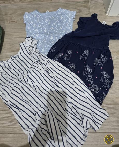 Velky balik oblecenia dievca 122, 128, 134 vek 4 a, 122–134