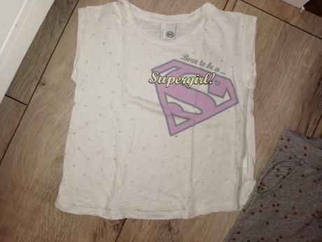 Tepláčky a tričko lindex a benetton, 122