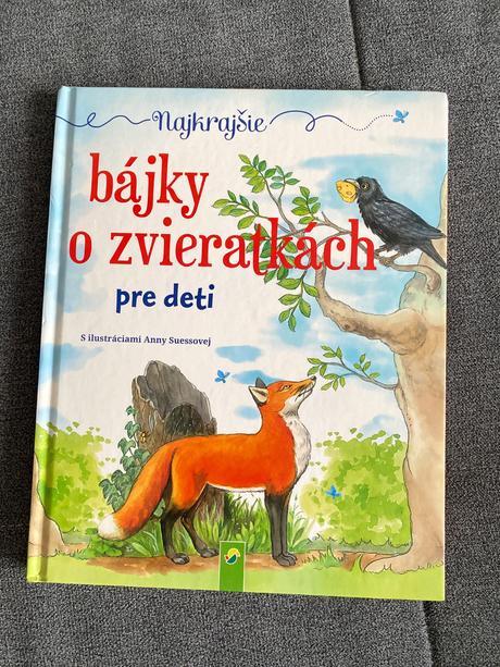 Kniha najkrajšie bájky o zvieratách,