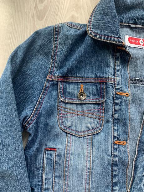 Riflova bunda pre dievča 10-11 r, c&a,146