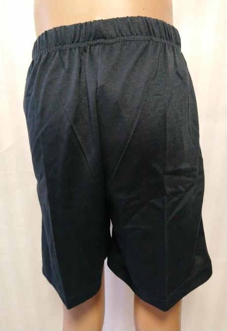 Chlapč. tm. modré šortky šport, era fashion, 158, 158