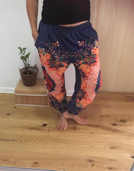 Velmi prijemne nohavice/teplaky, m