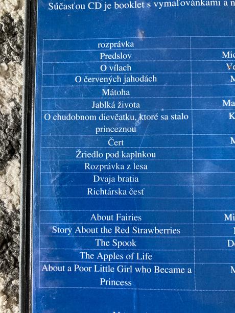 Cd stratené rozprávky,