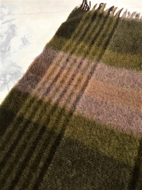 Teplý unisex šál, l