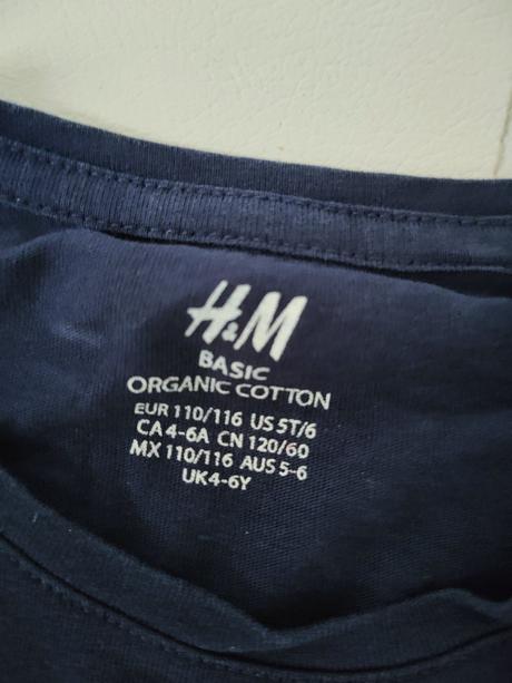 Tričko s volánikmi h&n, h&m,110