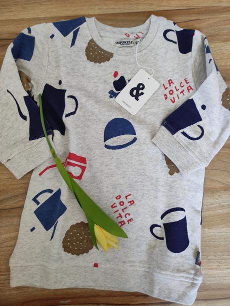 Baby mikinošaty imps & elfs 100 pro organ. bavlna, 86