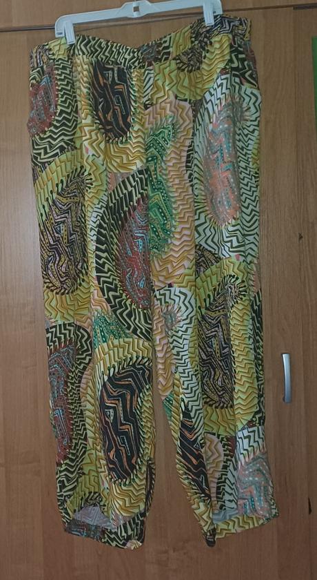 Damske vzdušné nohavice ulla popken xxxl, xxxl
