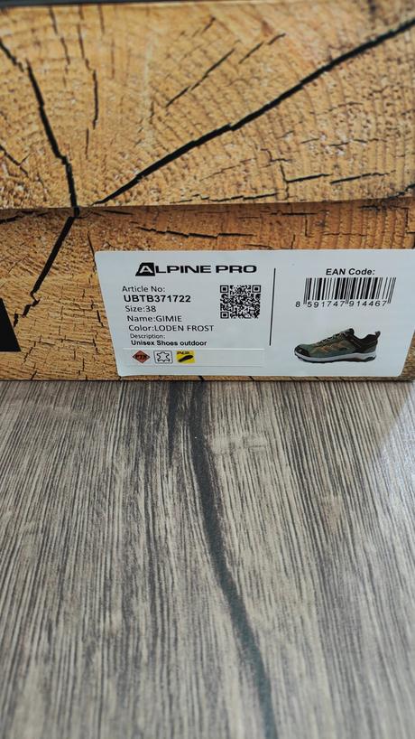 Turistická obuv, alpine pro,38