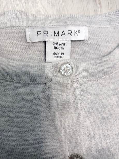 Krásny svetrík na gombíky ako nový, primark,116