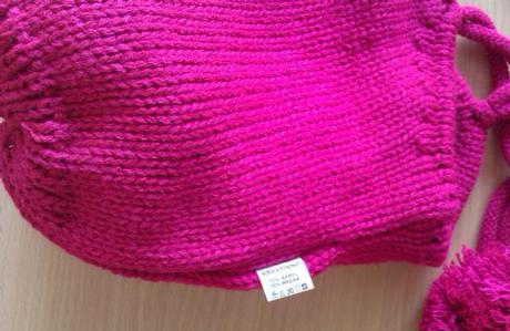 Teplá čiapka + šál, asi na 4-6r, 110