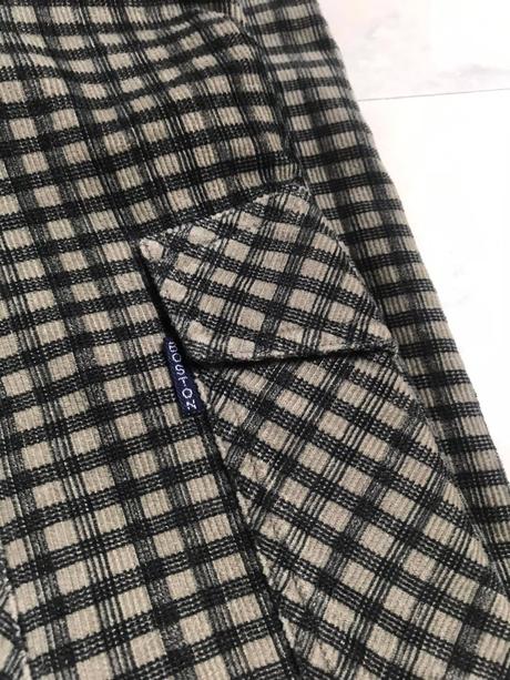 Teplá manchestrová košeľa č.47, 4xl