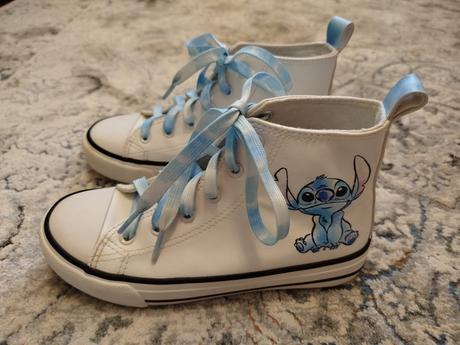 Krásne členkové tenisky stitch - super stav, primark,32