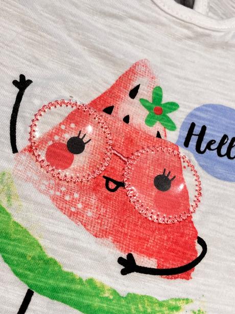 Dievčenské tričko s melónom overkids (62-68), 62 / 68