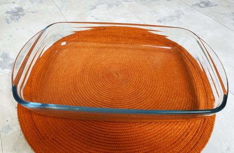 Pyrexová sklenená zapekacia misa, 