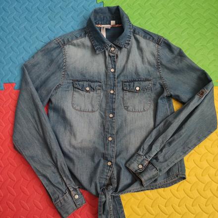 Riflové košieľka top stav, 140