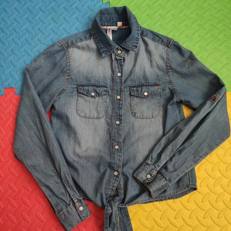 Riflové košieľka top stav, 140