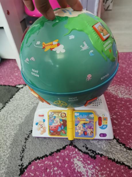 Glóbus fisher price,