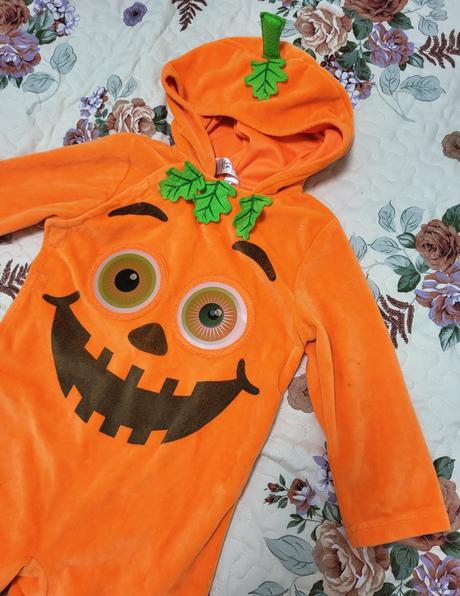 Karnevalový overal tekvica na 2-3 roky, 