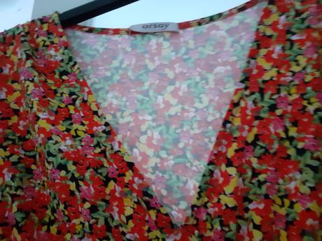 Dámske letné kvietkované šaty, orsay,170