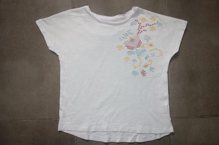 Vyšívané tričko 5-6 r, 116