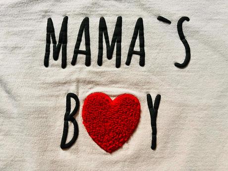 Veľ. 98  krásna béžová mikinka maminkin chlapček, 98