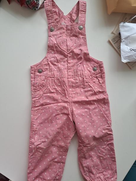 Nohavice zateplene na traky, h&m,92