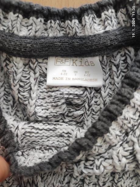 Svetrík pre chlapca, f&f,110