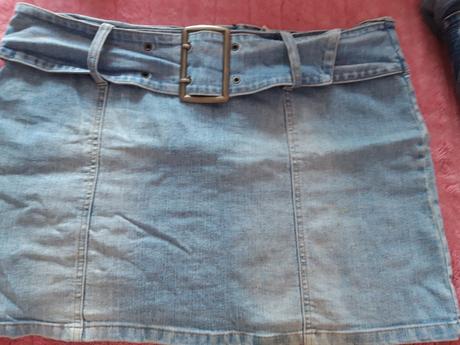 Jeans sukňa, xl