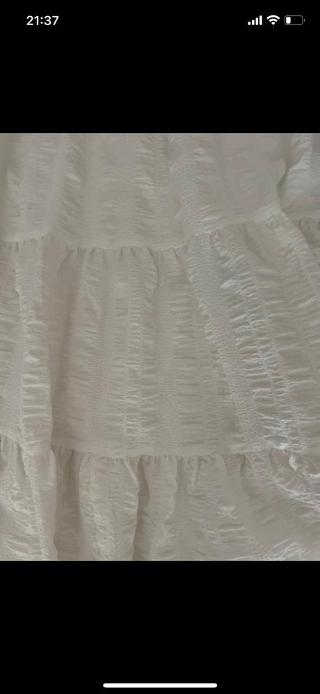 Biele šaty, zara,xs
