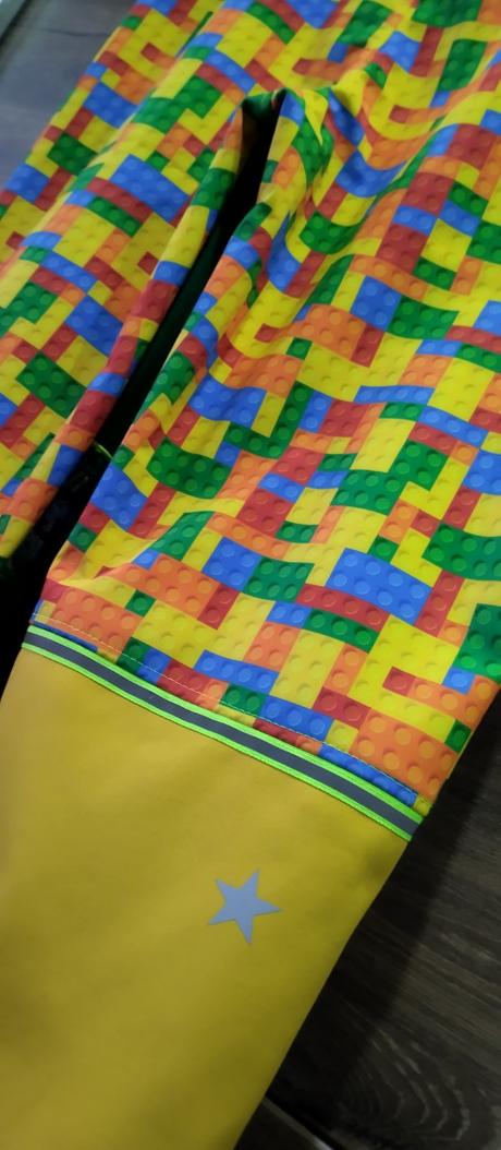 Zimné softshellky kombin.s reflexnym prvkom, 74 - 164