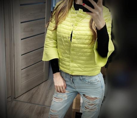 Zelená bundička, xs