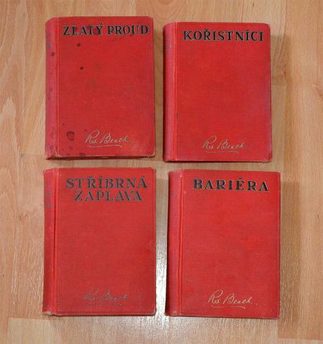 Rex beach - 4 knihy, 1925-1931, 