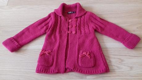 Elegantný svetrík pre dievčatko, smile,92