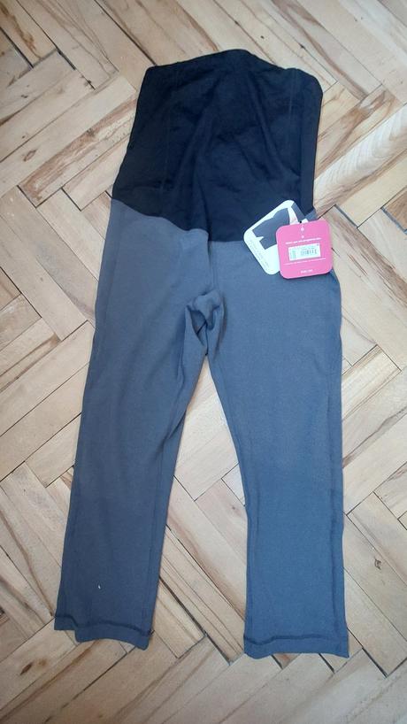 Tehotenské legíny capri s prekrytím bruška, l / s / xs / xxl