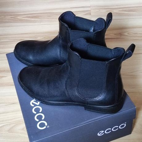 Čižmy ecco veľ 39 koža, ecco,39