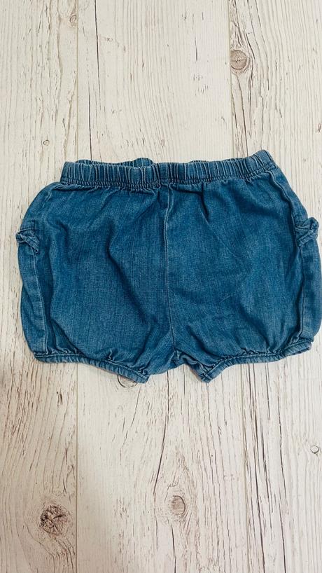 Riflove šaty a kraťasy 86, h&m,86