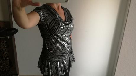 Spoločenská blúzka - tunika, 44