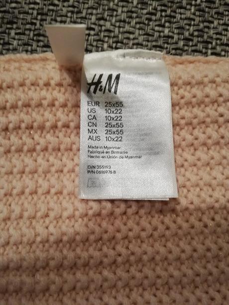 Čiapka a šál, h&m,134