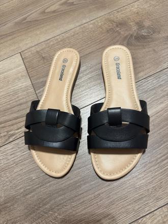 Čierne šľapky, graceland,38