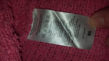 Teplá mikinka 74-80, pepco,74