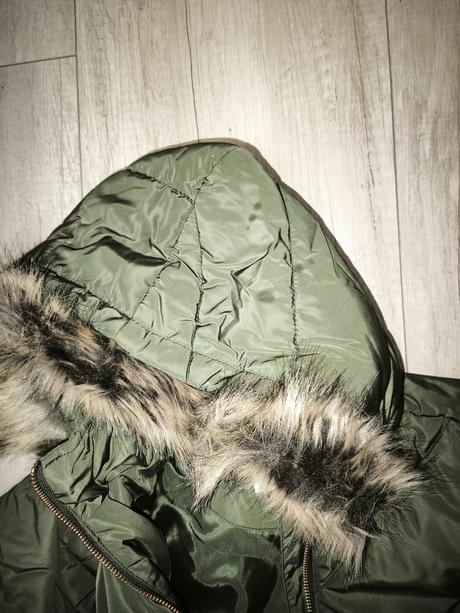 Tmavá khaki bunda lindex, lindex,158