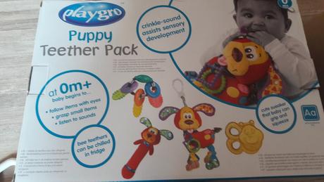 Sada hryzátok šteniatko-playgro,