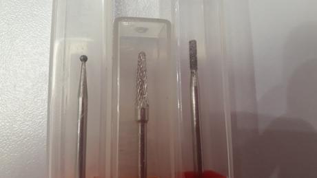 Frézky na kožičku - crystal nails, 