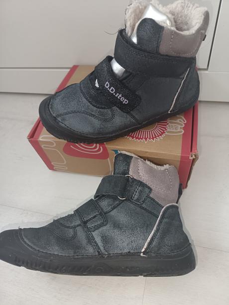 Zimné barefoot čižmy, d.d.step,31