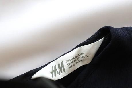 Šaty h&m - bezchybný stav, h&m,146