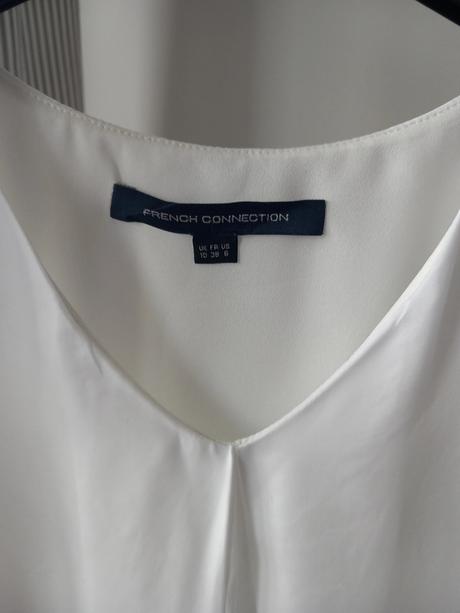 Biela blúzka french connection 38/m, m