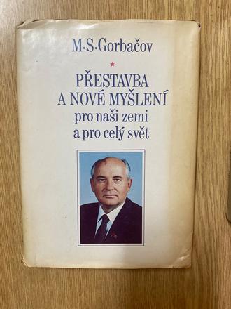 Kniha- přestavba a nové myšlení pro naši zemi. . ., 