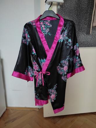 Saténový župan, s