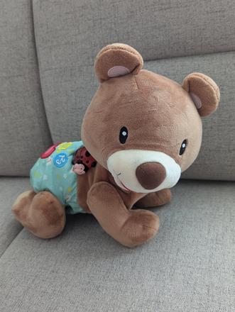 Lezúci medvedík v-tech,