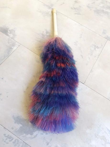 Huňatá antistatická prachovka,